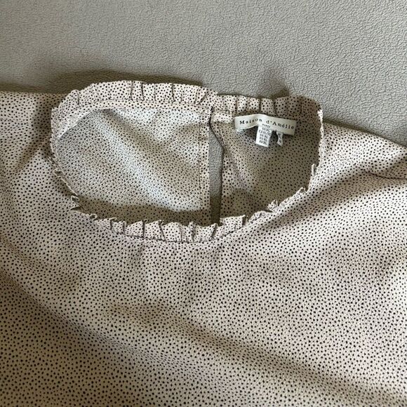 Maison d'Amelie Paris Tops Size XL Colorful Multi Color Blouse - Picture 12 of 16